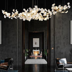Ginkgo Ceramic Chandelier - Yami Lightings
