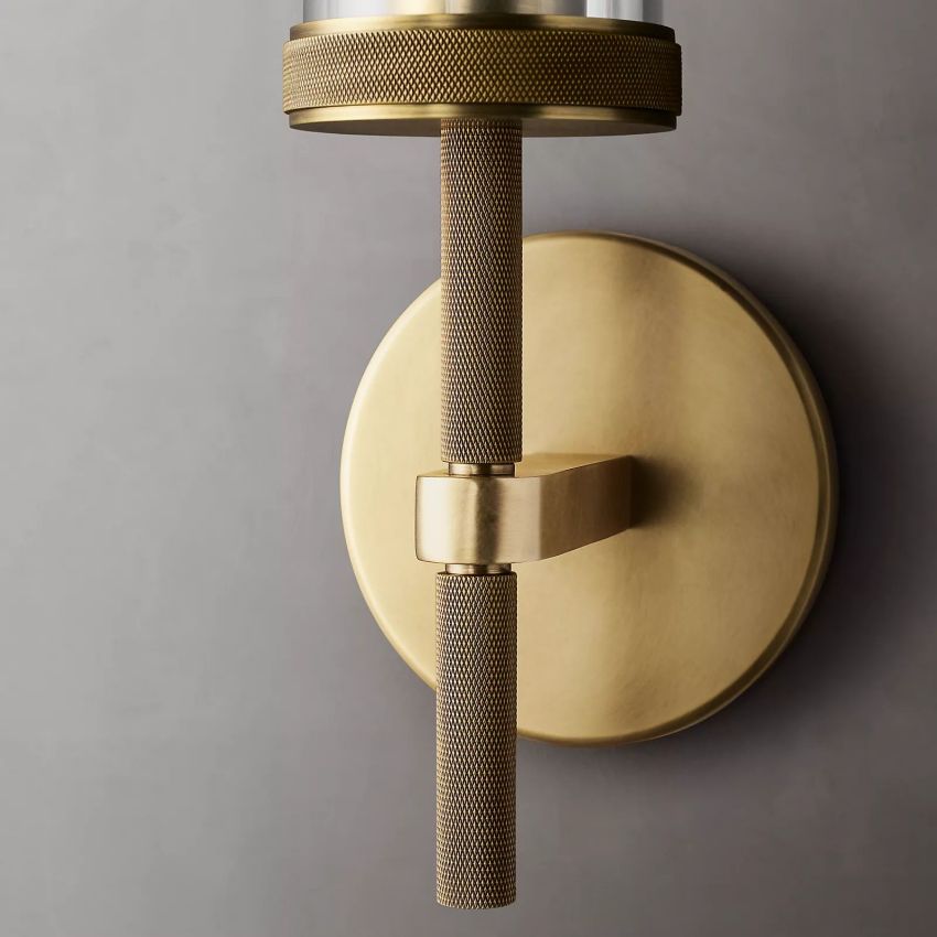 Lambert Knurled Grand Sconce - Yami Lightings