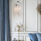 Fiona Aluminum Chain Tassel Wall Sconce - Yami Lightings