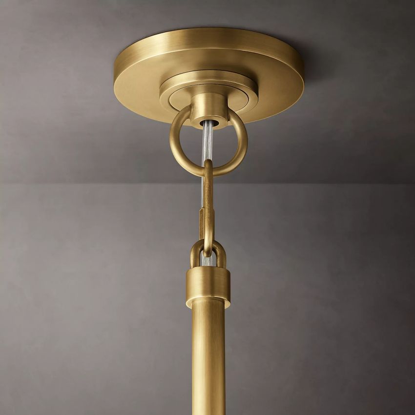 Belle De Crystal Ball Round Chandelier 24" - Yami Lightings