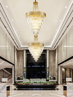 William Multi Tier Crystal Chandelier - Yami Lightings