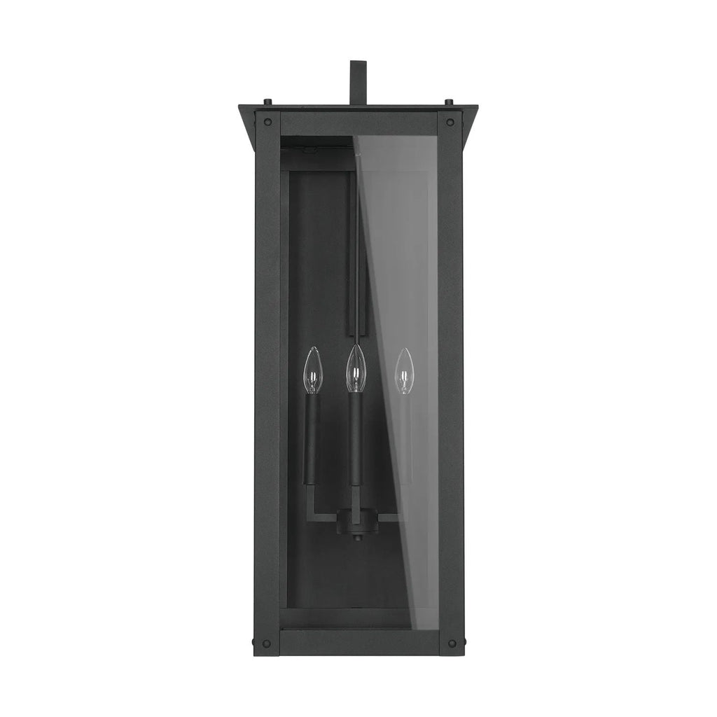Black Box 36"H 4-Light Lantern Wall Sconce Outdoor