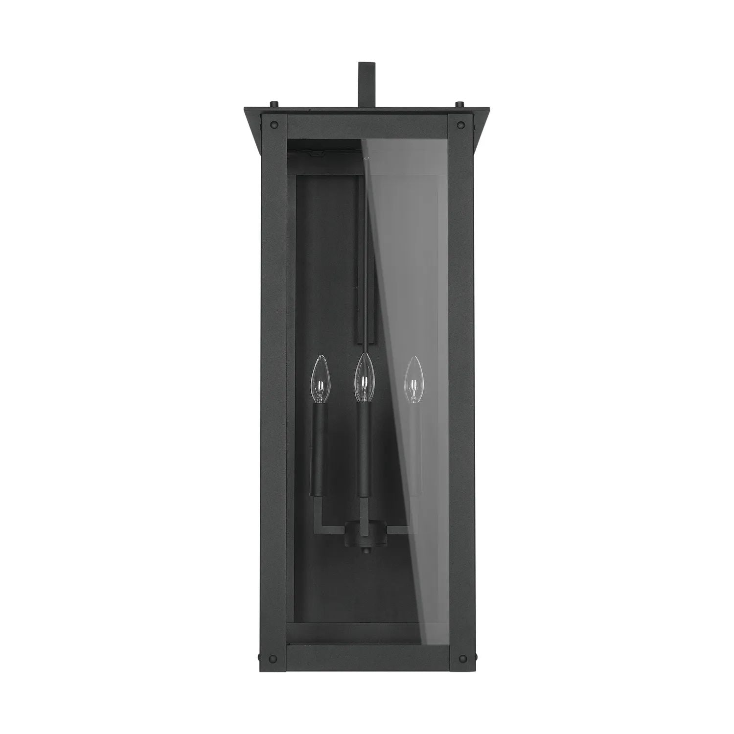 Black Box 36"H 4-Light Lantern Wall Sconce Outdoor