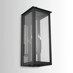 Black Box 36"H 4-Light Lantern Wall Sconce Outdoor