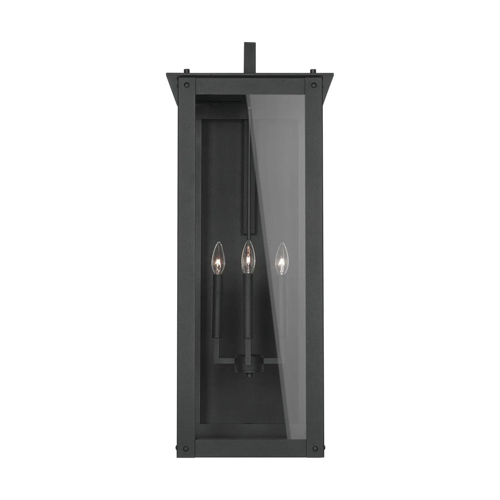 Black Box 36"H 4-Light Lantern Wall Sconce Outdoor