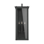 Black Box 36"H 4-Light Lantern Wall Sconce Outdoor