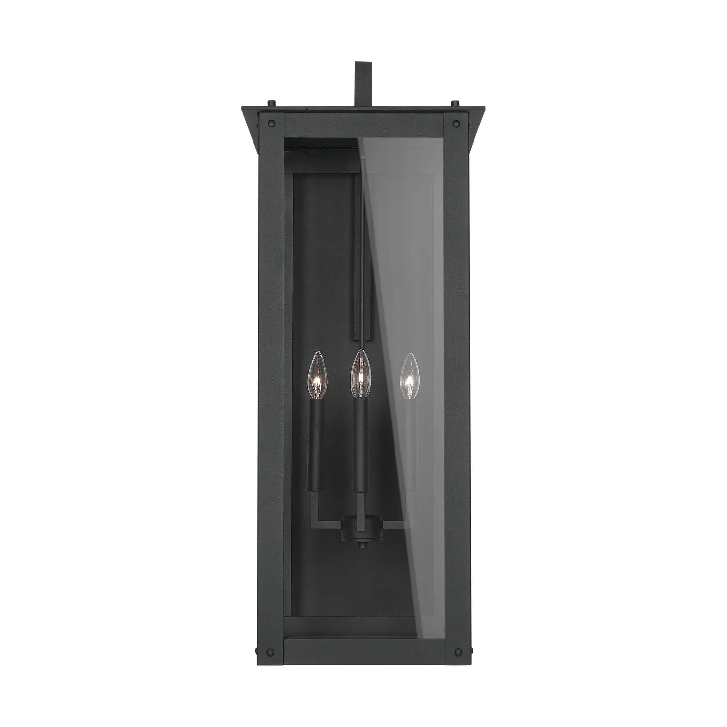 Black Box 36"H 4-Light Lantern Wall Sconce Outdoor