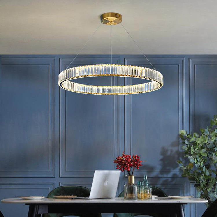 Dorothy Modern Crystal Ring Chandelier - Yami Lightings