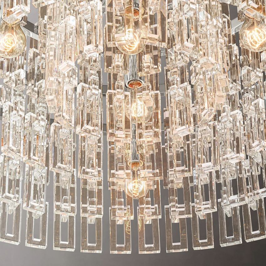 Marignan Round Chandelier 60"