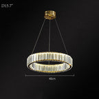 Dorothy Modern Crystal Ring Chandelier - Yami Lightings