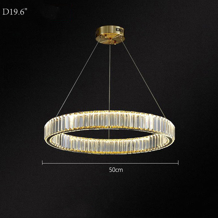 Dorothy Modern Crystal Ring Chandelier - Yami Lightings
