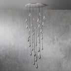 Raindrop Round Chandelier D60" - Yami Lightings