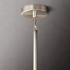 Murano Clear Glass Tiered Round Chandelier - Yami Lightings