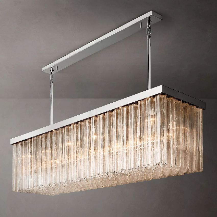 Cielo Rectangular Chandelier 72" - Yami Lightings