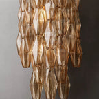 Murano Smoke Glass Sconce - Yami Lightings