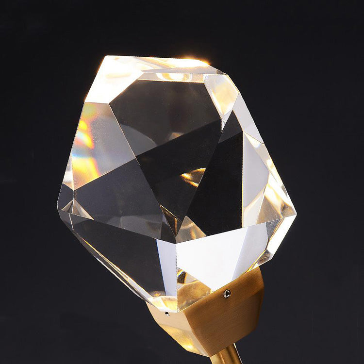 Aurelia Faceted Crystal Prisms Chandelier - Yami Lightings