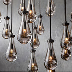 Raindrop Round Chandelier D60" - Yami Lightings