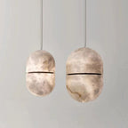 Alabaster Oval Pendant - Yami Lightings