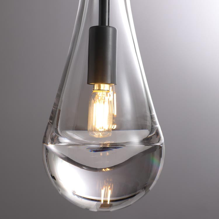 Raindrop Pendant MatteBlack - Yami Lightings
