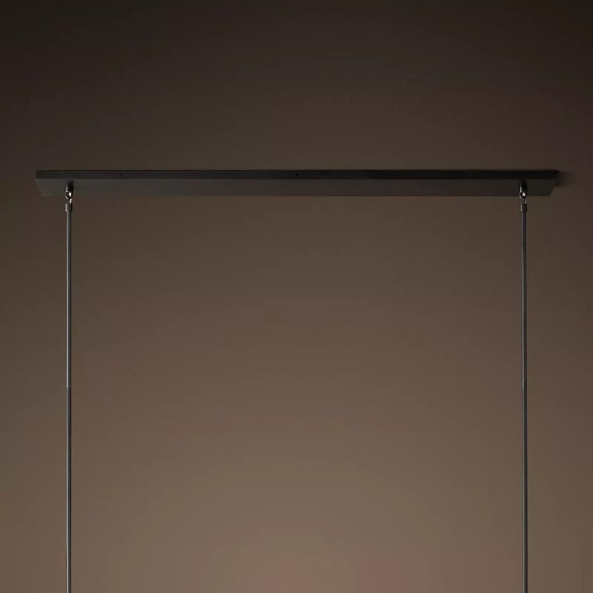 Belle De Crystal Linear Chandelier W 48" - Yami Lightings