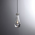 Raindrop Pendant Satin Nickel - Yami Lightings