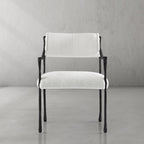 Thaddeus Retro Copper Iron Frame Dining Chair