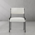 Thaddeus Retro Copper Iron Frame Armless Dining Chair