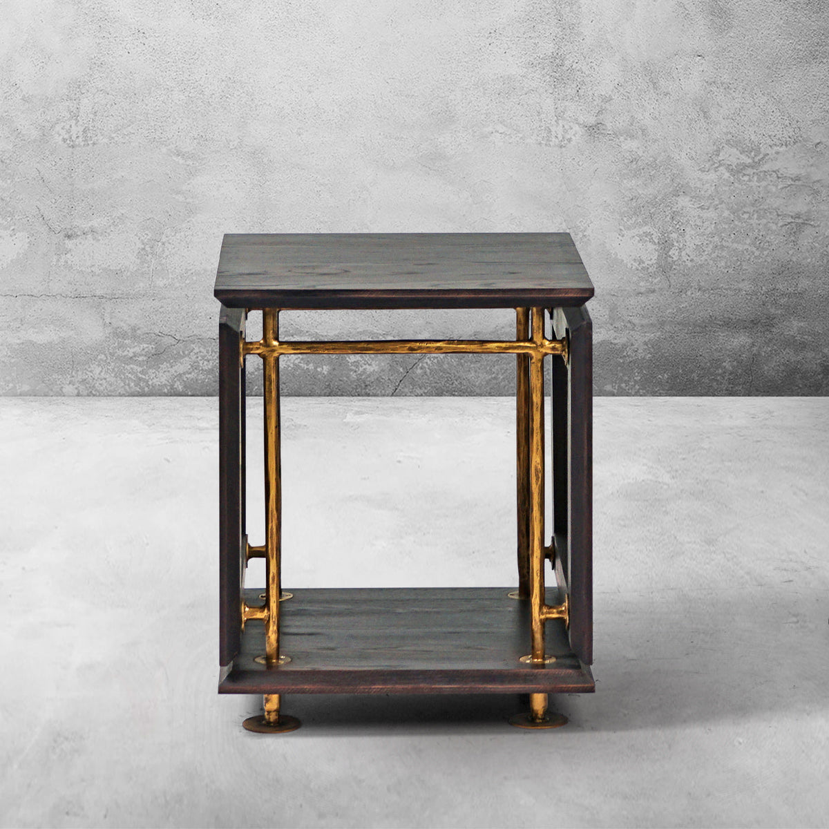 Thaddeus Woven Rattan Side Table