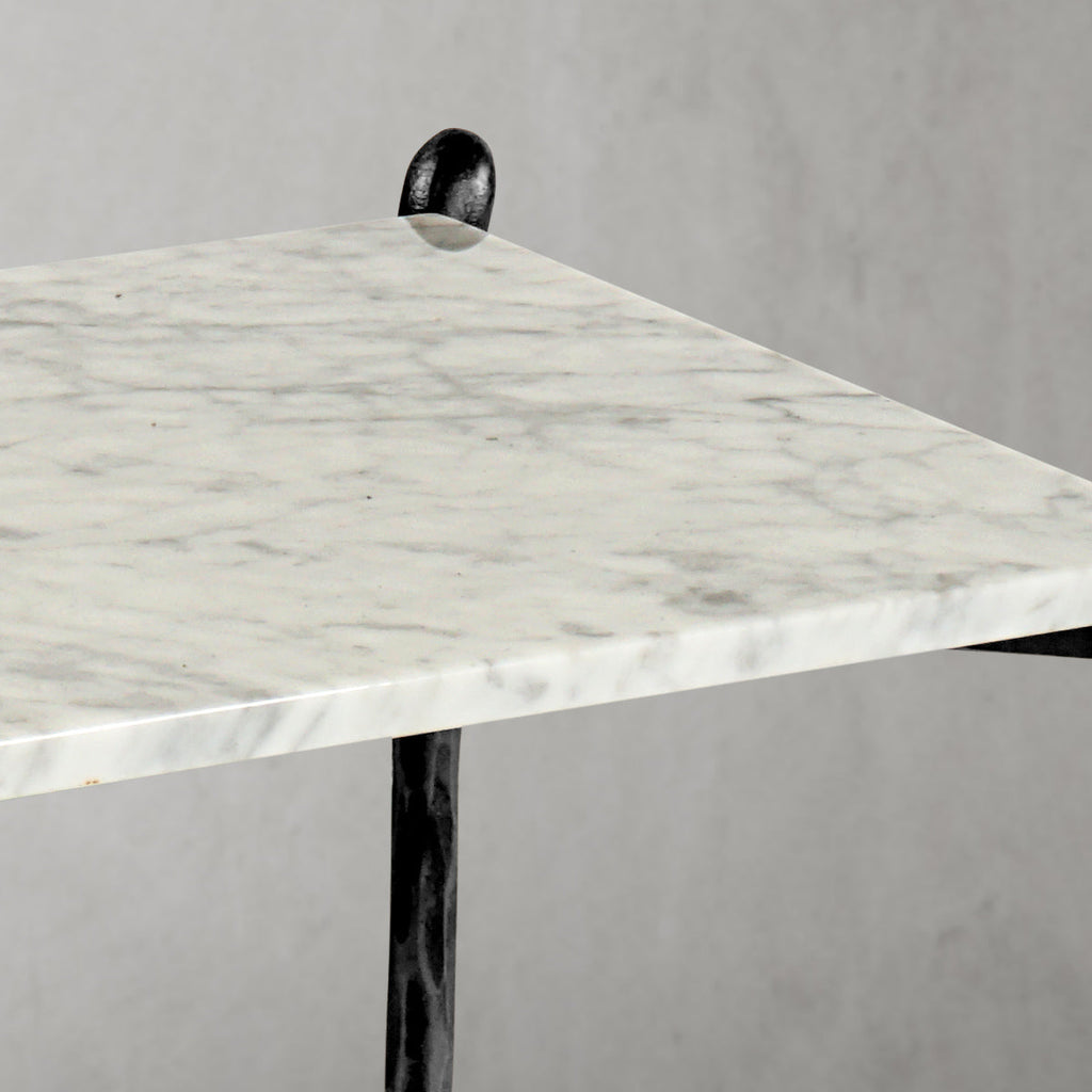 Thaddeus Square Marble Side Table