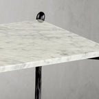 Thaddeus Square Marble Side Table
