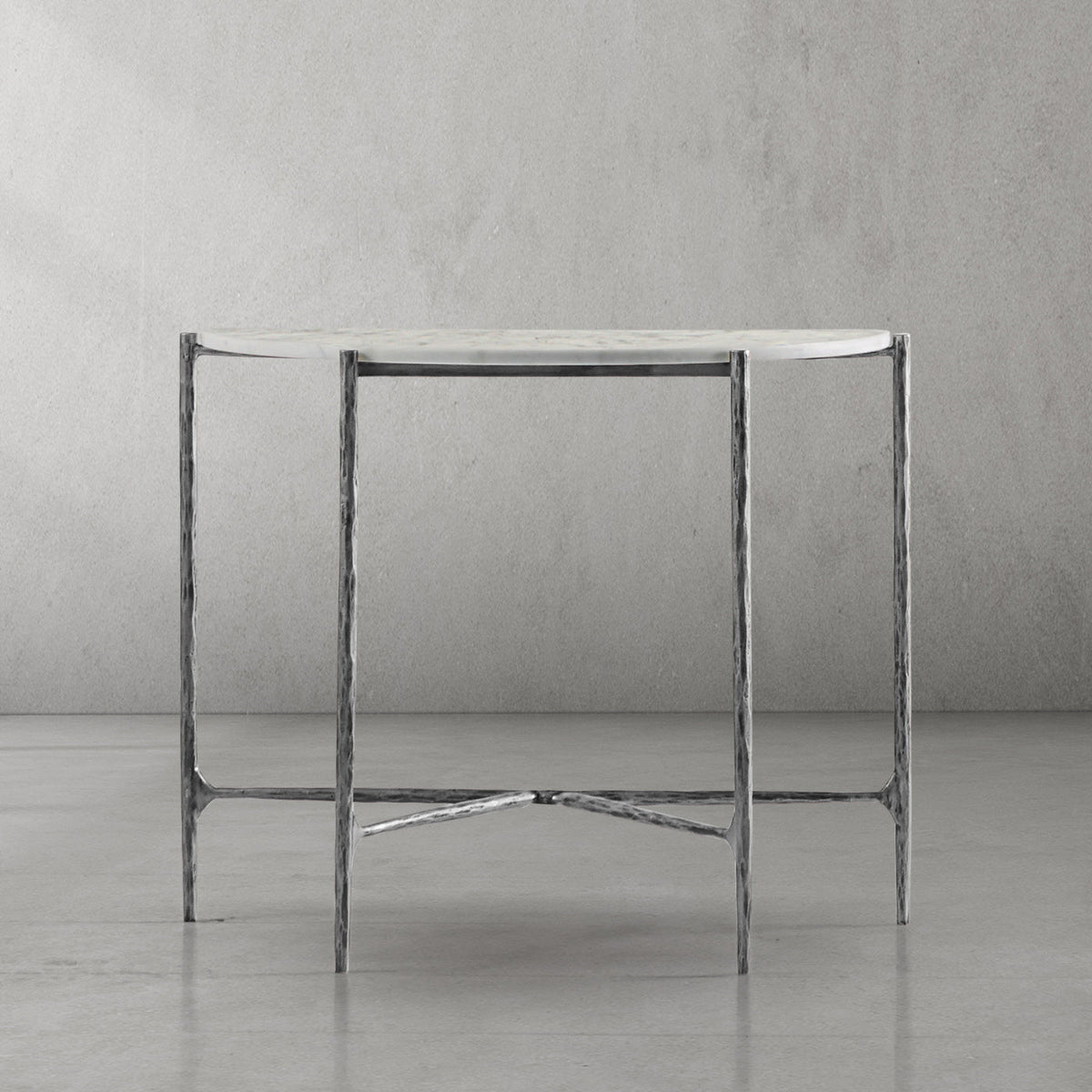 Thaddeus Semi-circle Console Table