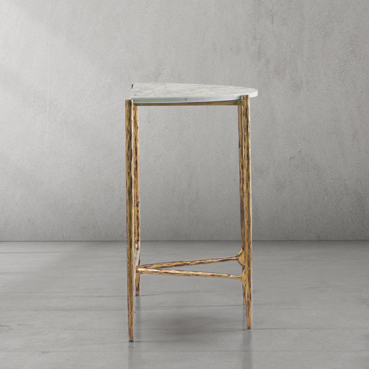 Thaddeus Semi-circle Console Table