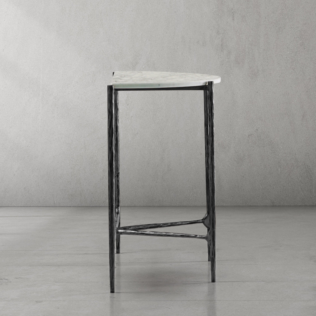 Thaddeus Semi-circle Console Table