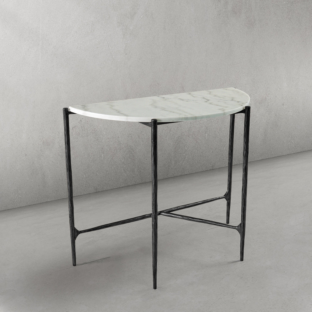 Thaddeus Semi-circle Console Table