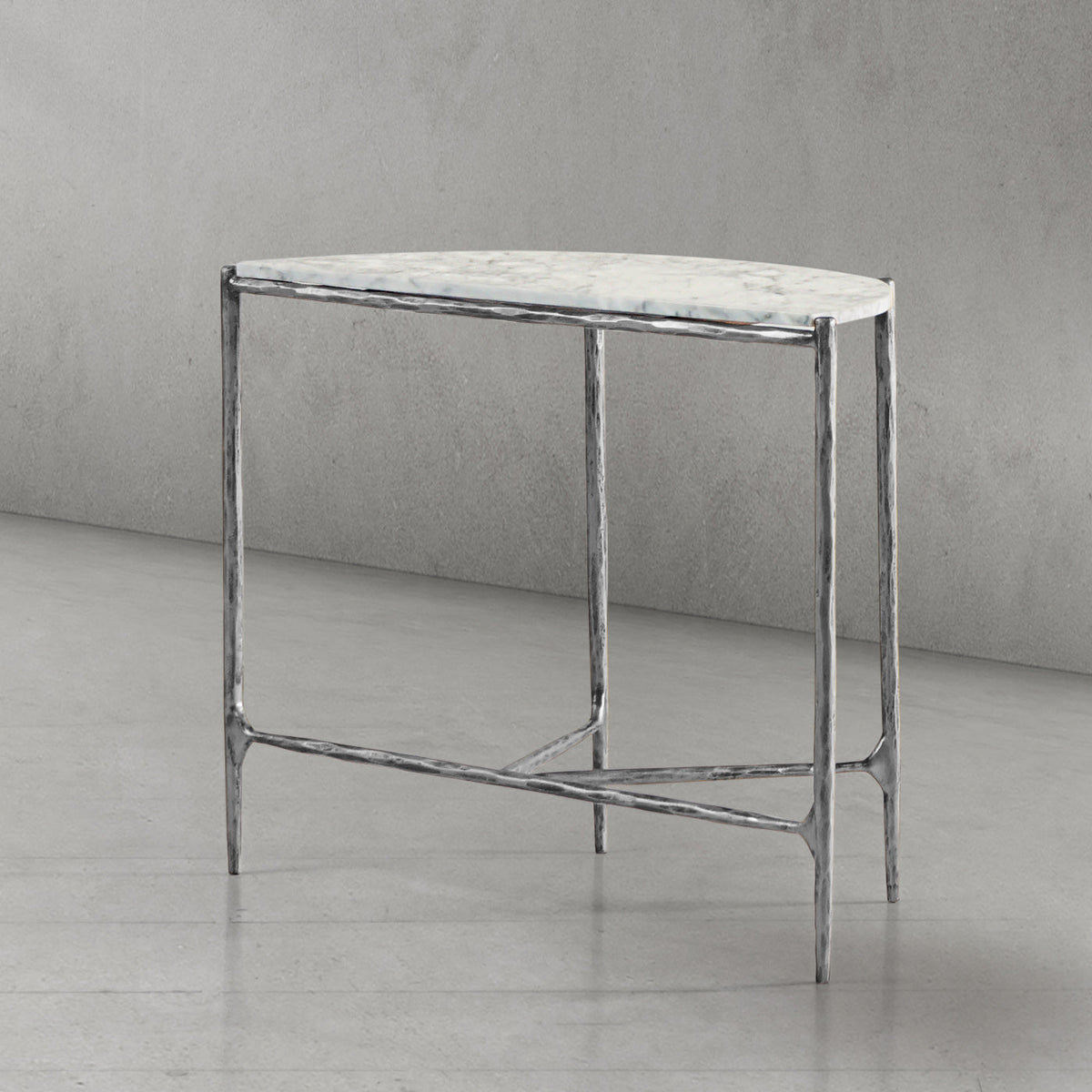 Thaddeus Semi-circle Console Table