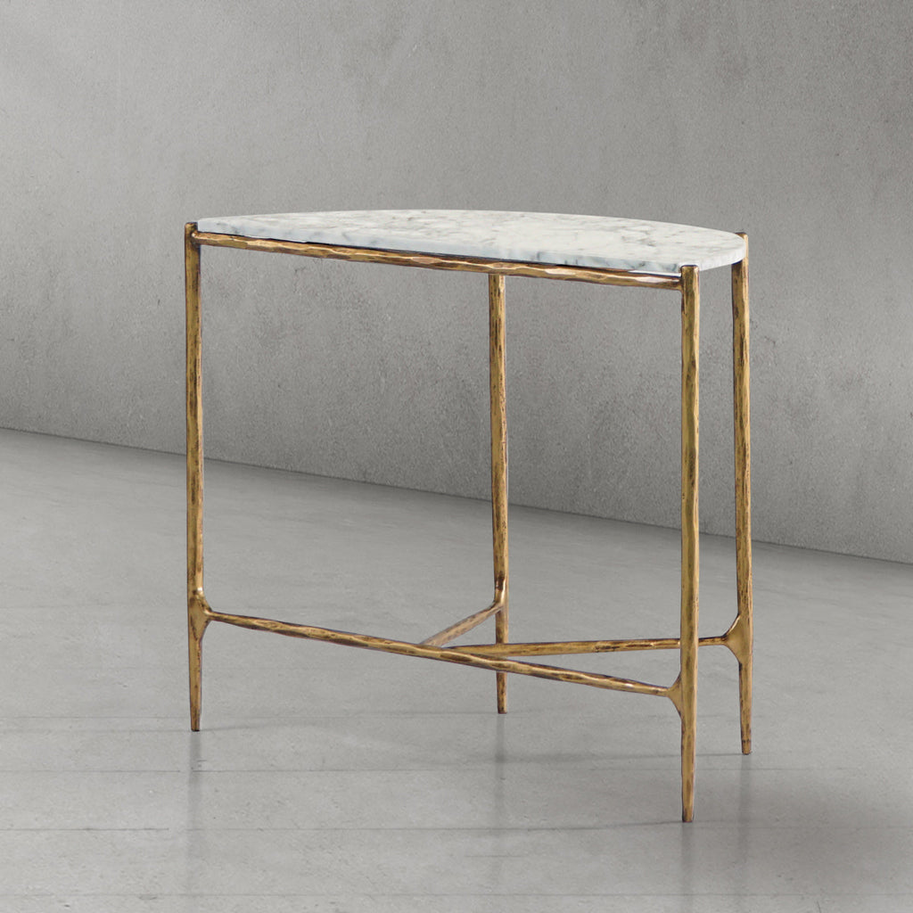 Thaddeus Semi-circle Console Table
