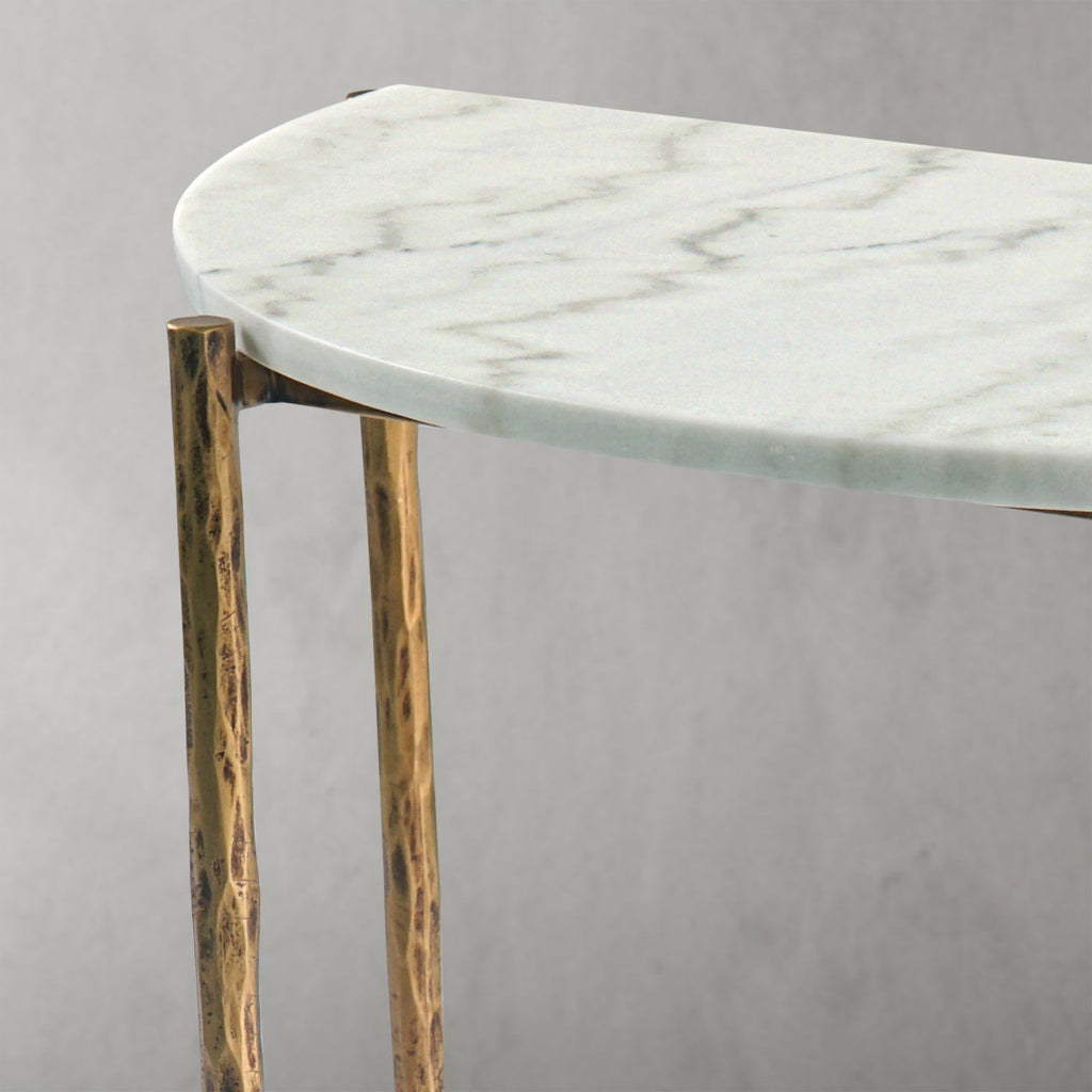 Thaddeus Semi-circle Console Table