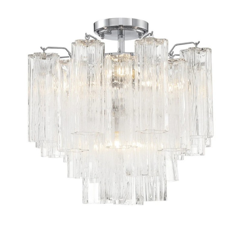 Addis 4 Lights Semi Flush Mount