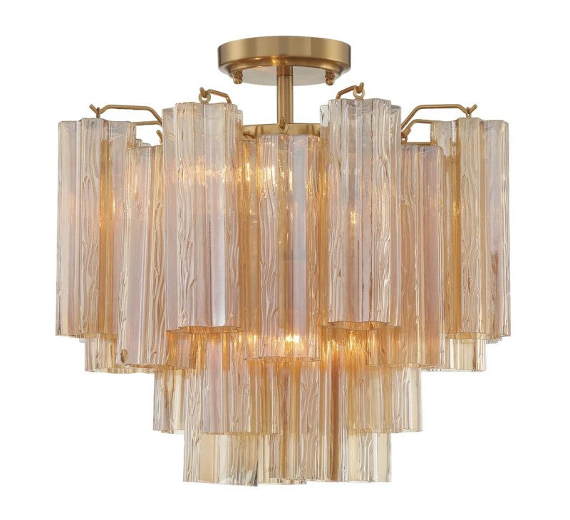 Addis 4 Lights Semi Flush Mount