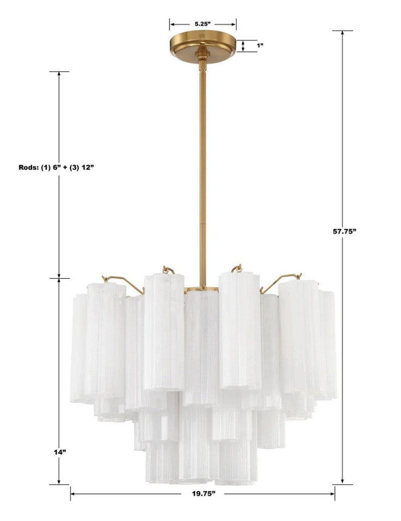 Addis 6 Lights Chandelier