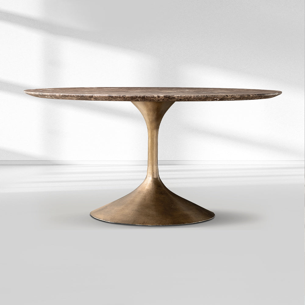 Aera Stone Round Dining Table