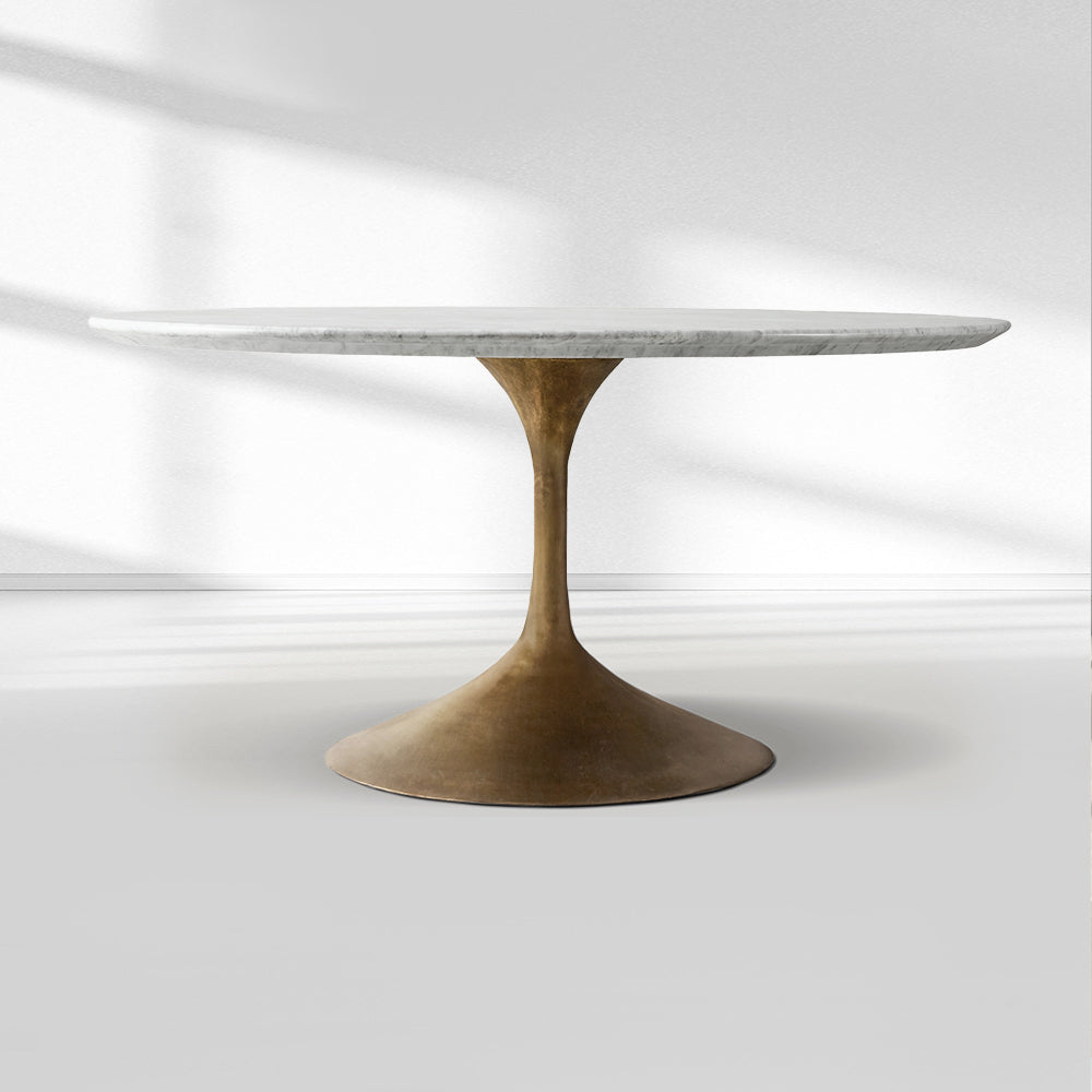 Aera Stone Round Dining Table