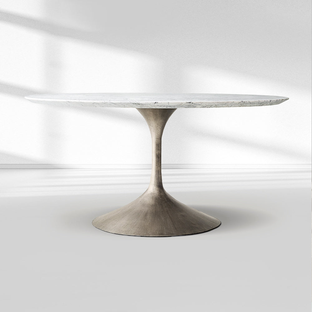 Aera Stone Round Dining Table