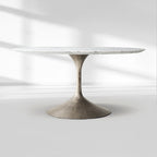 Aera Stone Round Dining Table