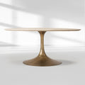 Aera Stone Round Dining Table