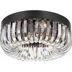 Alister 5 Light Round Flushmount 15"