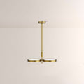 Amos Dual Shallow Drums Chandelier