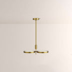 Amos Dual Shallow Drums Chandelier