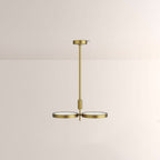 Amos Dual Shallow Drums Chandelier