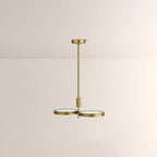 Amos Dual Shallow Drums Chandelier